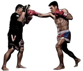 una fotografia de un entrenamiento de Boxing