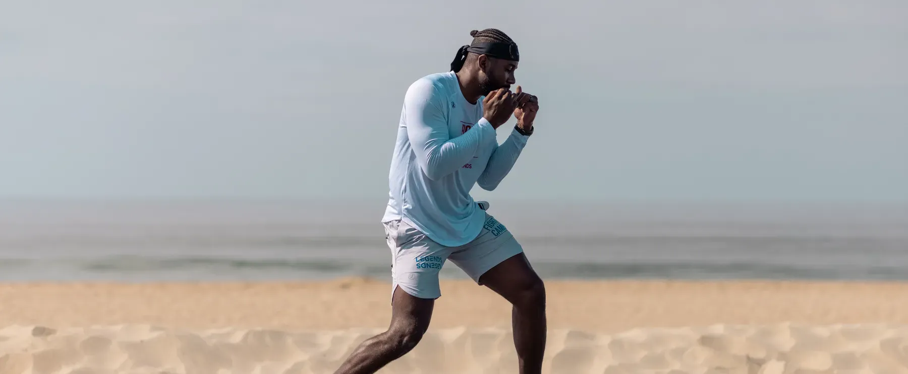 Entrenamiento en la playa